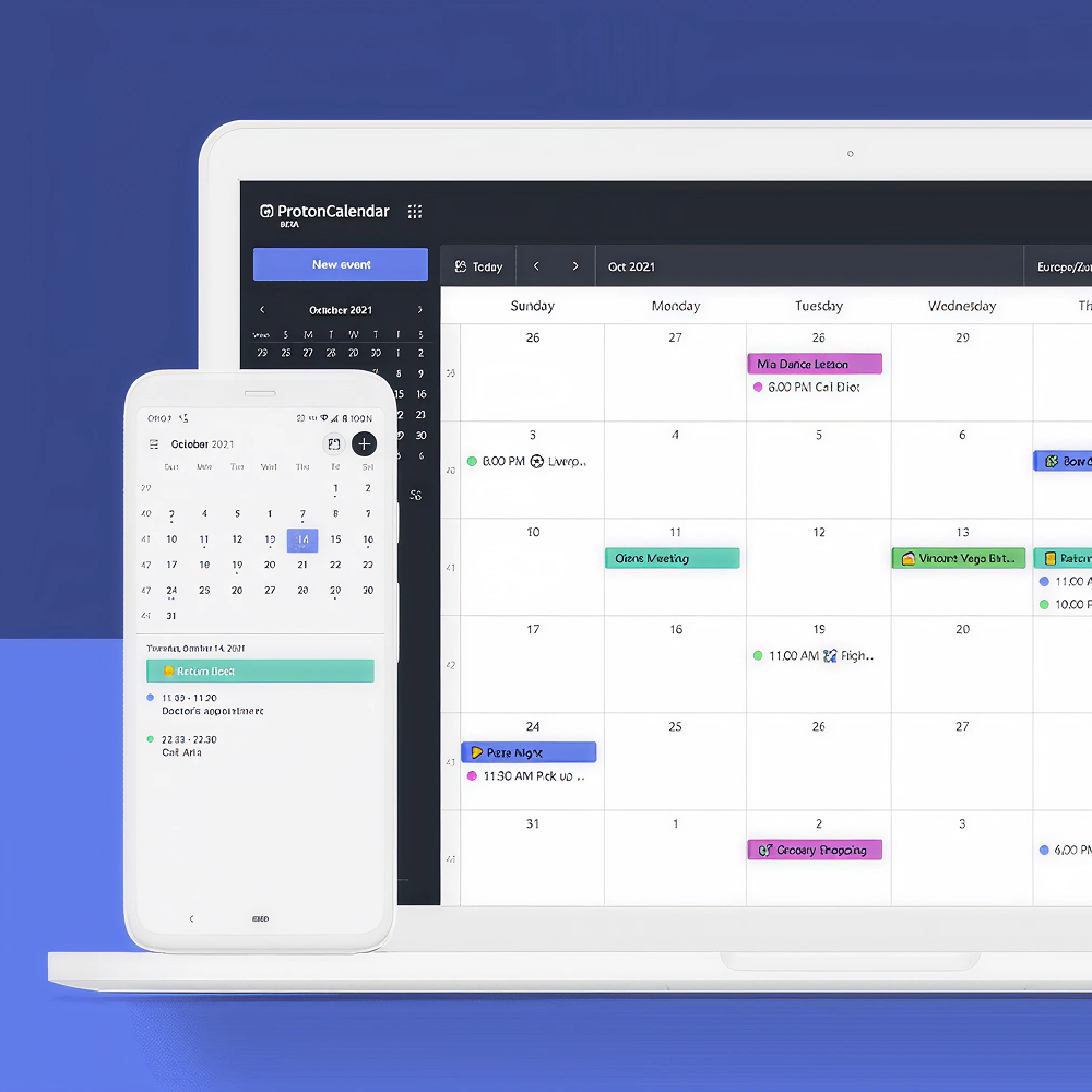 ProtonCalendar Interface
