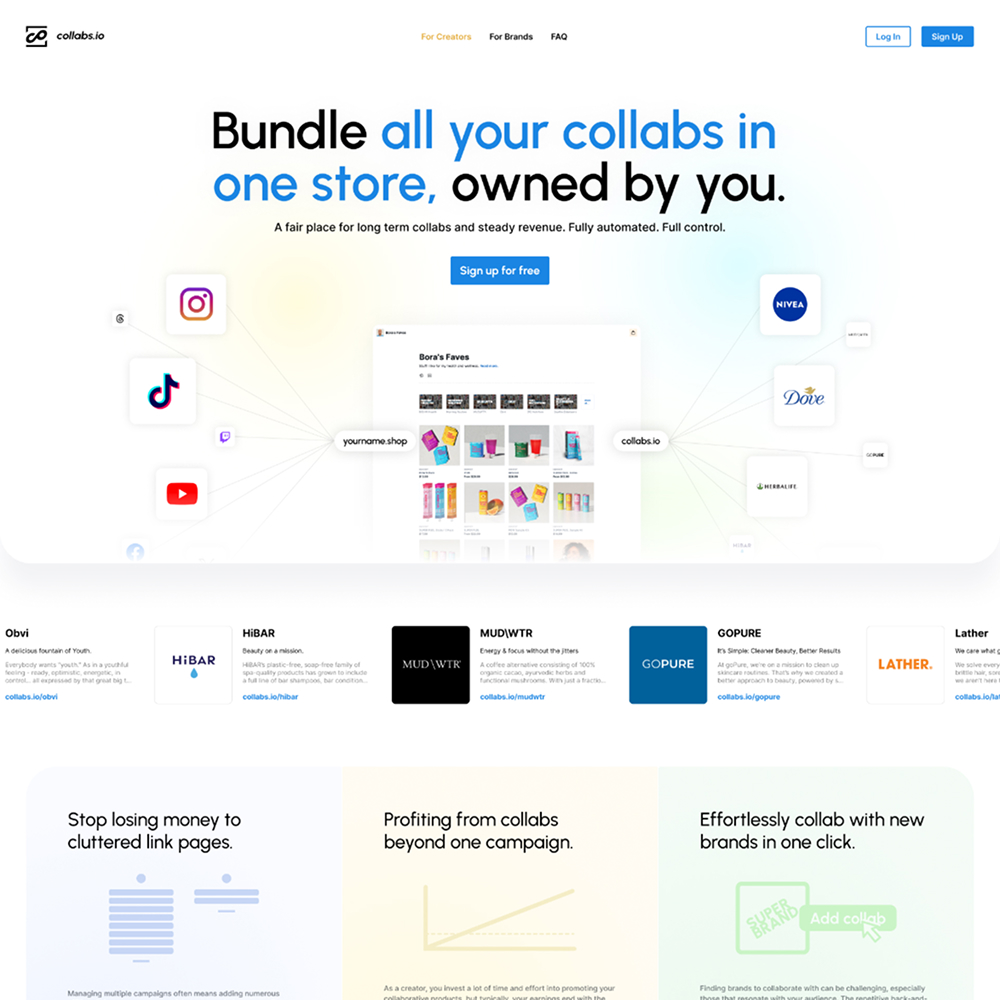 Collabs Website