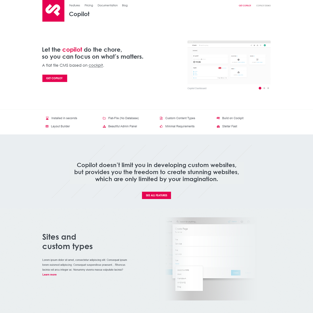 Copilot Website